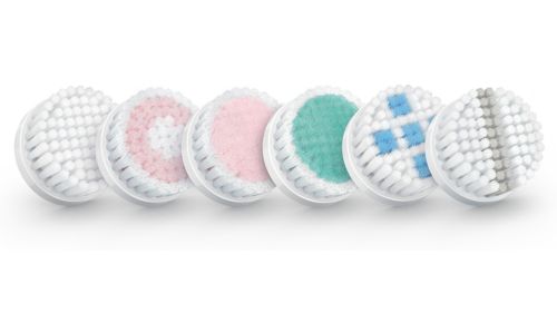 Philips VisaPure ha in dotazione un set di spazzole aggiuntive