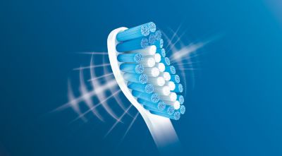Innovative bristle design softly sweeps plaque away