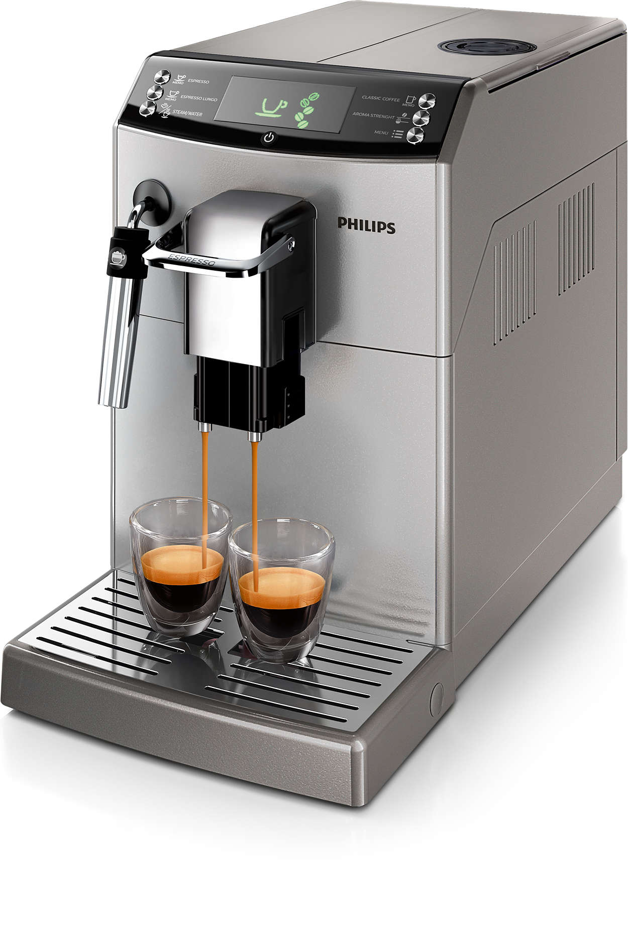 Sanfter Kaffee oder intensiver Espresso - Sie haben die Wahl!