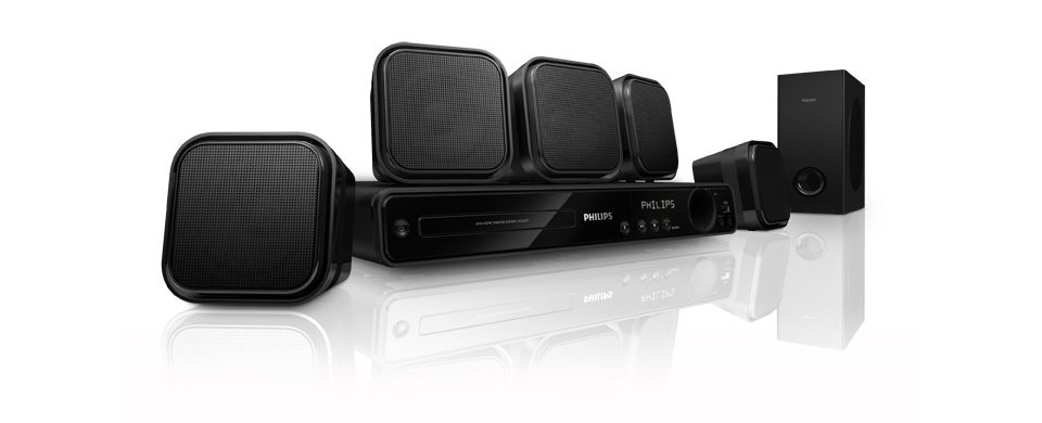 Philips high bass cheap home theater