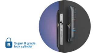 C grade lock cylinder: Higher reliability and security