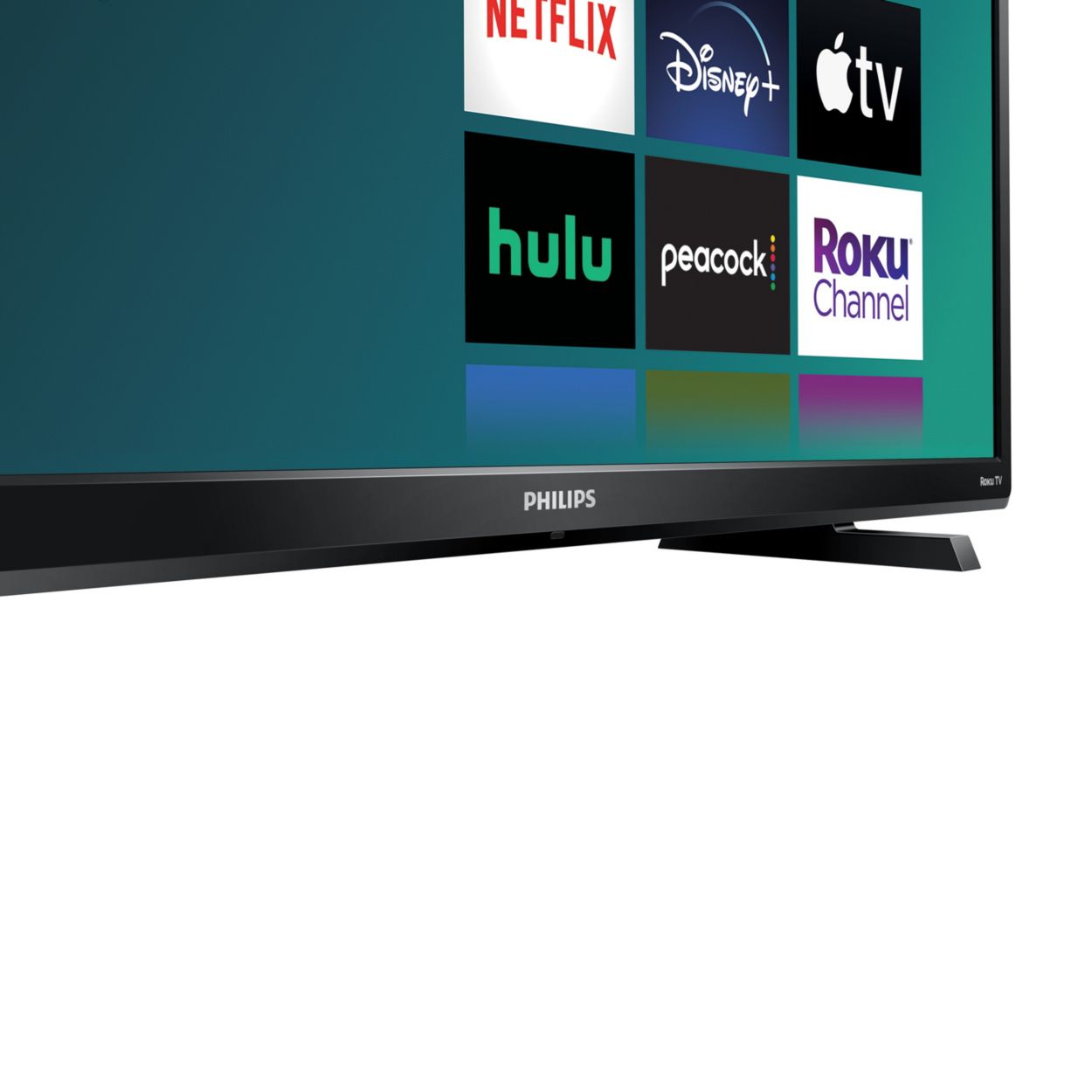 Pantalla Smart TV Philips LED de 32 pulgadas HD 6452 Series con Roku TV