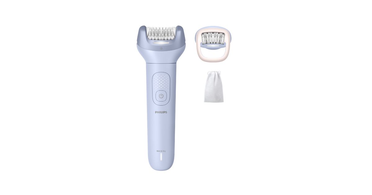Epilator Series 8000 Bezkáblový epilátor, mokré a suché použitie BRE708/00 - hlavný produktový obrázok Philips