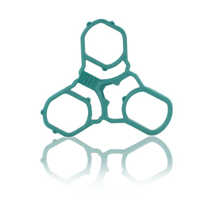 Frame for shaving head components