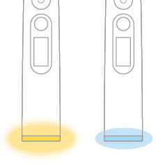 Wie kann ich das sofortige Feedback für die Abdeckung bei meiner Next-Generation DiamondClean 9000 - 9900 aktivieren?