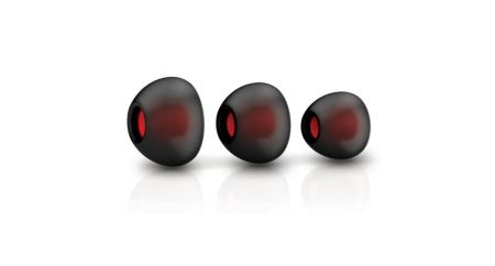 Almohadillas de silicona ultra suaves que se adaptan cómodamente a los oídos