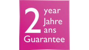 2 años de garantía mundial