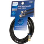 Quad Shield Coax Cable for video and audio