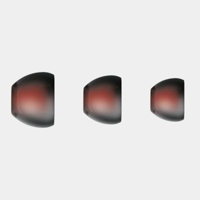 Choose from 3 pairs of ear caps for the perfect fit for you