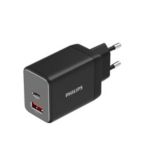 Επιτοίχιος φορτιστής με θύρα USB-A και USB-C