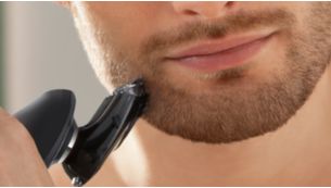 Accessoire tondeuse barbe clipsable avec 5 hauteurs de coupe