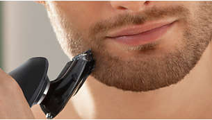Įstatomas barzdos formavimo prietaisas su 5 ilgio nustatymais