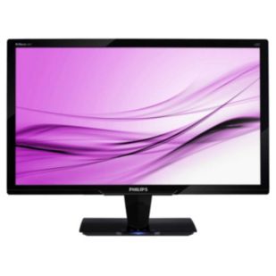 Brilliance LCD monitor with LED backlight