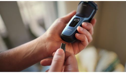 60 minuti di rasatura senza filo dopo una ricarica di 1 ora