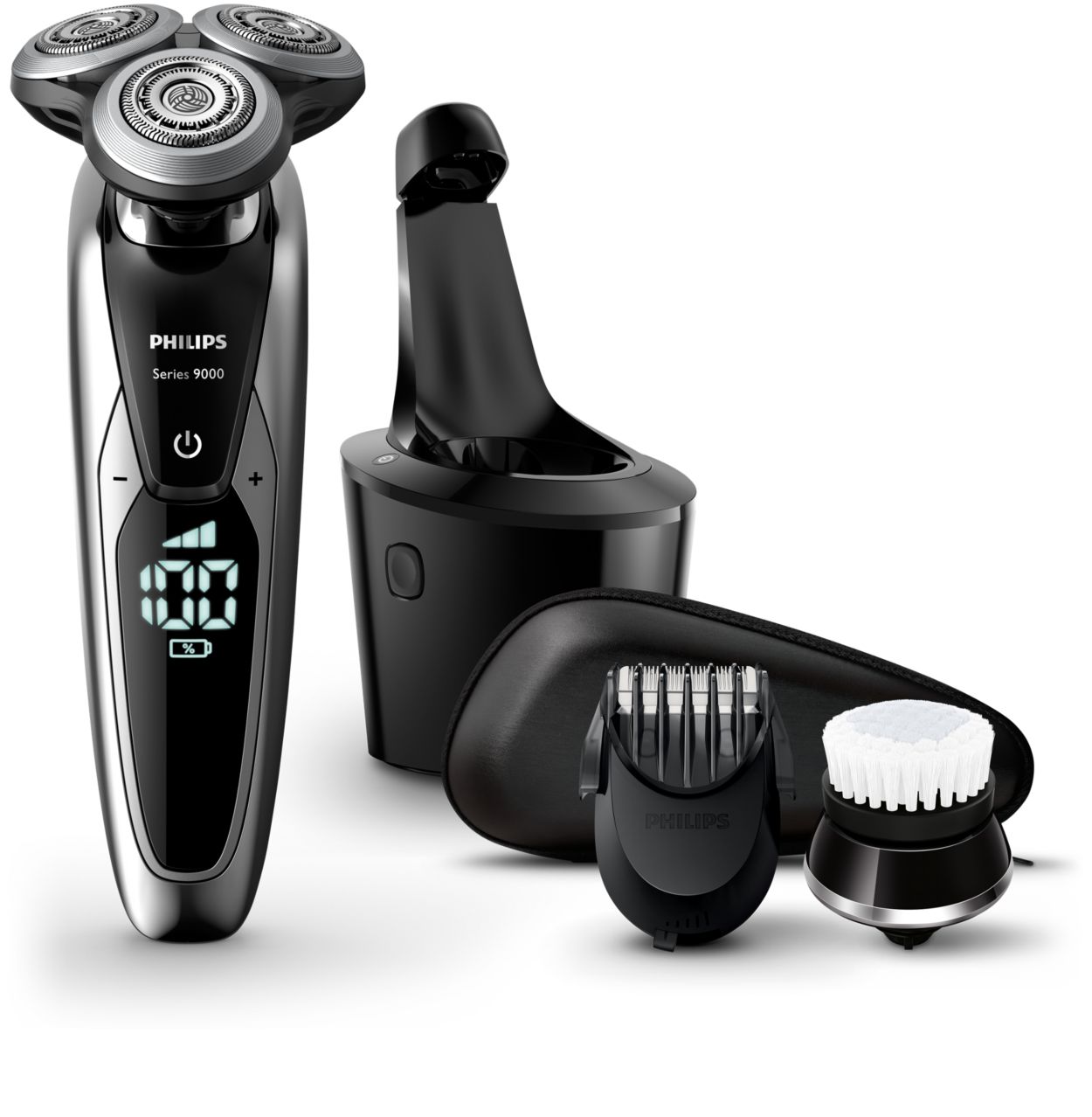 Shaver series 9000 Efficient and precise electric shaver S9751/33 Philips