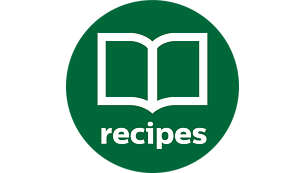 Centinaia di ricette nell'app e nel mini-ricettario inclusi