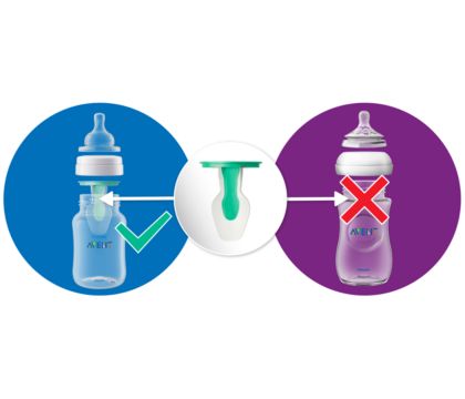 MAM Valves Easy Start anti-coliques pour biberon (2 pièces) – Lot de 2  valves à base aérée pour réduire les coliques – Pour un reflux régulier  lors de la tétée des bébés