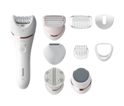 Philips Epilator Series 8000 Bre740/10 Wet and Dry Wireless for  Legs/body/feet for sale online