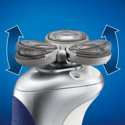 Sigue suavemente los contornos del rostro