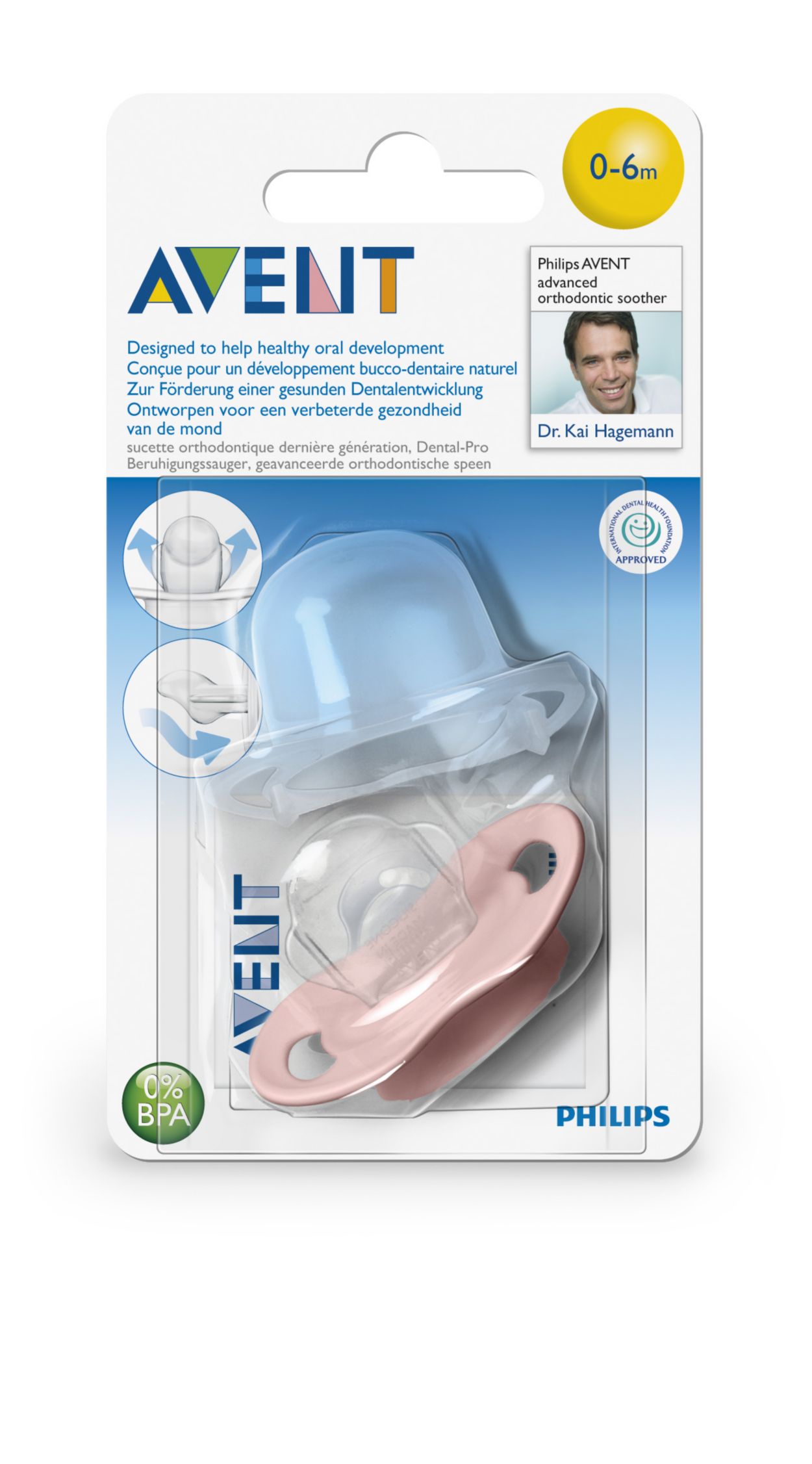 Chupete ventilado anatómico 0-6 meses Philips-Avent : Opiniones