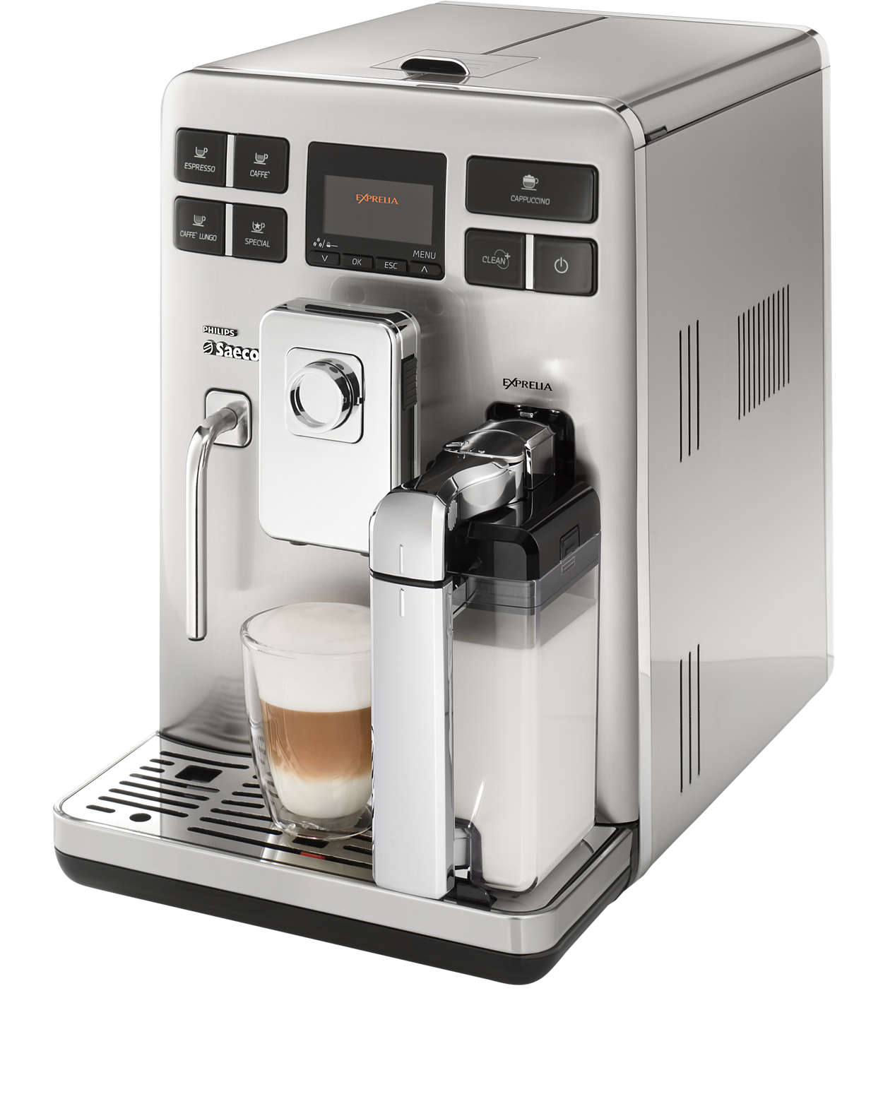 binding delicatesse Onaangeroerd Exprelia Volautomatische espressomachine HD8856/01 | Saeco