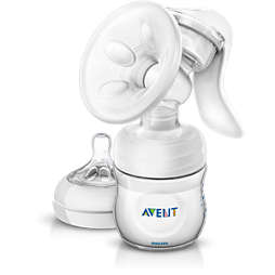 Avent Manual breast pump with bottle