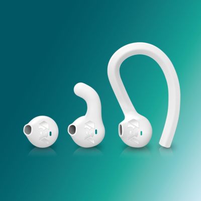 Personaliza tu ajuste con diseños con soporte para la oreja, aletas o audífonos