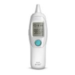 Measures and records your child’s temperature