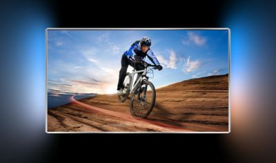 Ambilight Spectra 2-sided intensifies the viewing experience