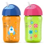 Twist-lid keeps straw hygienic on the go