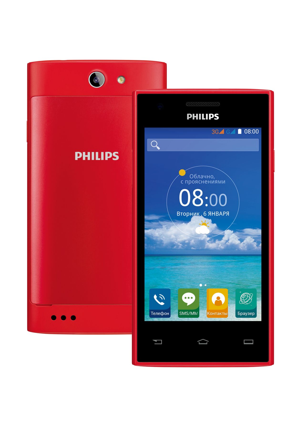 Смартфон CTS309RD/00 | Philips