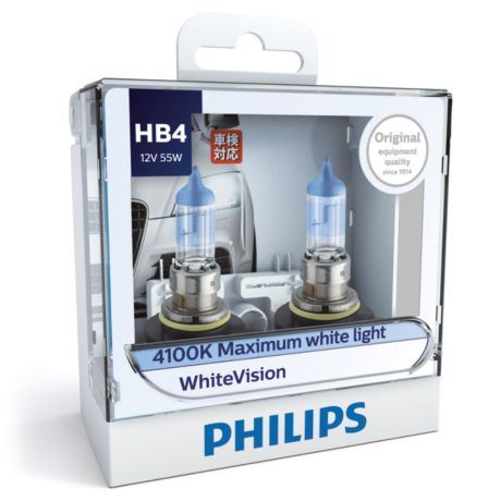 9006WHVS2 WhiteVision Bóng đèn pha