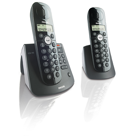 CD1452B/24  Teléfono inalámbrico con contestador