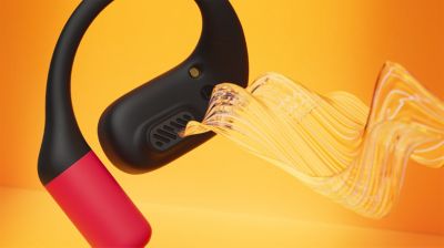 Air conduction. Nothing in your ear canal except music