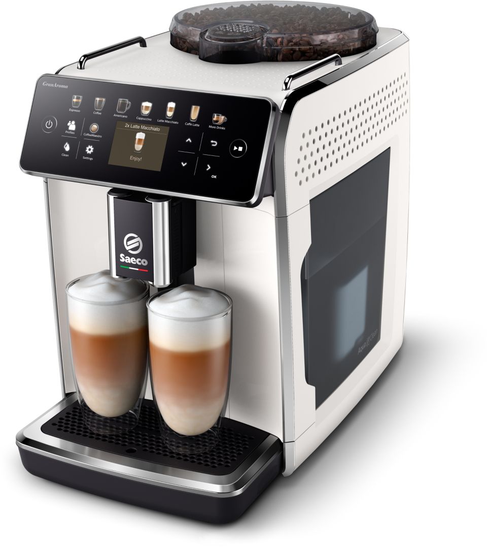 GranAroma Fully automatic espresso machine SM6580/20 Saeco