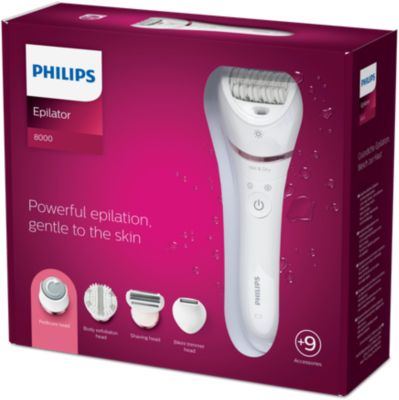 Powerful epilation. Gentle on skin