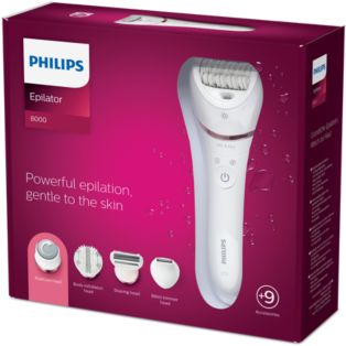 Epilator Series 8000 Epilierer, nass und trocken