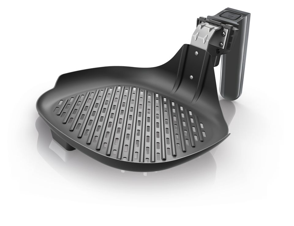Roestig Hoogte Grafiek Viva Collection Airfryer Grill Pan accessory HD9910/21 | Philips