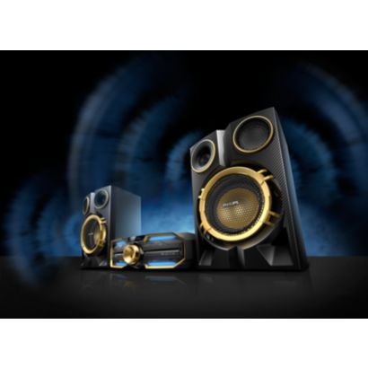 Sonido potente de manera inalámbrica