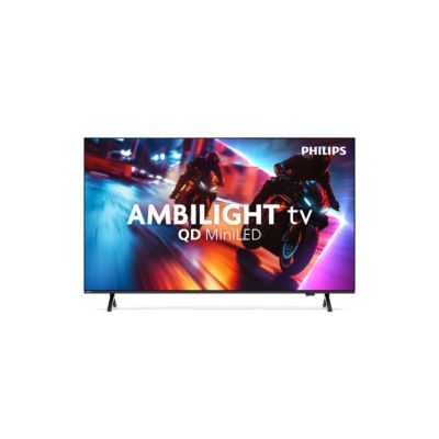 QD MiniLED 4K Ambilight TV
