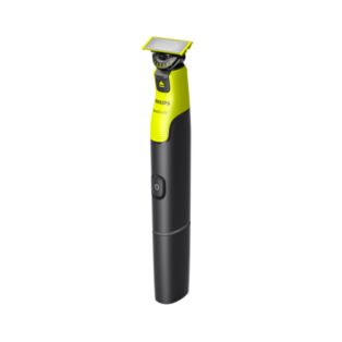 OneBlade 360 with connectivity Waterproof trimmer and shaver with adjustable comb