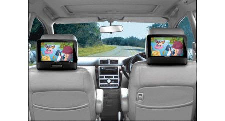 Adaptateur pour voiture et sangle de montage inclus