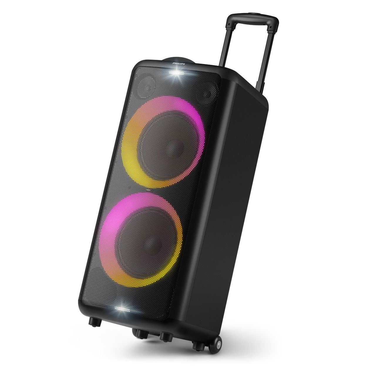 Parlante Bluetooth PHILIPS Party Speaker 10 40W Rms. Bateria Recargable  7hs-(TAX2206/77)-96530 - Previsora del Paraná