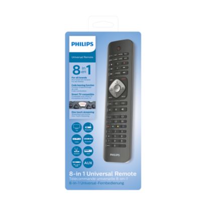 8-in-1 universele afstandsbediening
