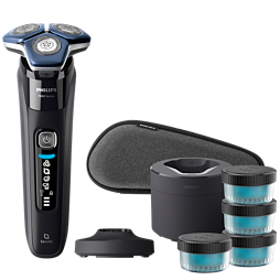 Shaver series 7000 Wet and dry electric shaver set with 4 accessories