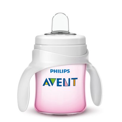 Ease your baby's transition to a drinking cup