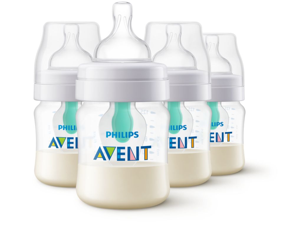 Philips Avent Natural Response AirFree Vent Baby Bottle 1m+ Bear 260ml