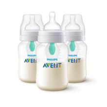 Anti-colic bottle with AirFree vent