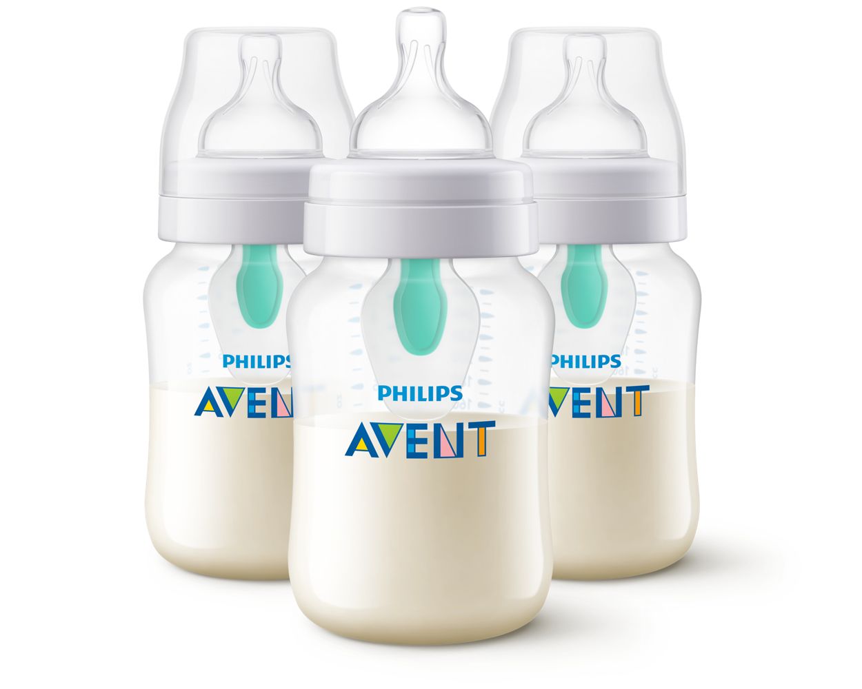 Poignées de biberon pour biberons Philips Avent Anti-colic et Airfree Vent,  porte-biberon Avent compatible pour bébé, 2 Count