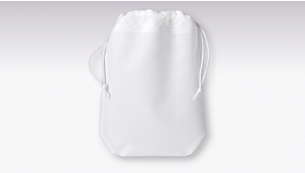 Uključena je torbica koja omogućuje pohranjivanje svih dijelova na jednom mjestu.